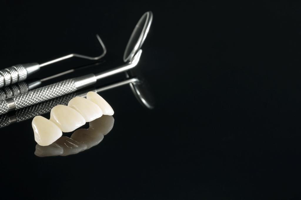 closeup image of dental tools symbolizing the future of dental implants and cutting edge technologies and trends