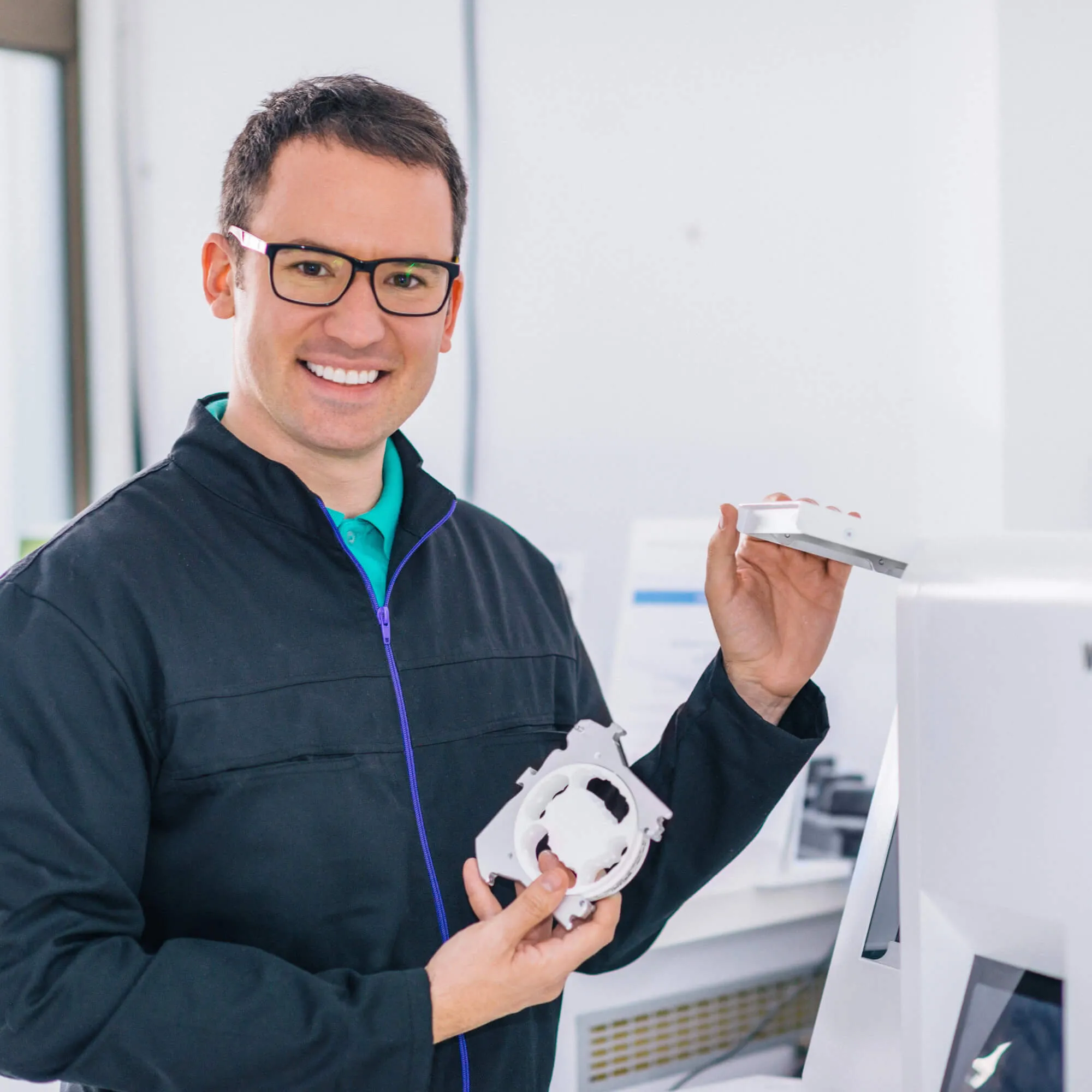 prosthodontic specialist durham smiling
